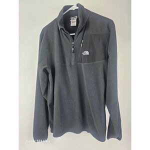 The North Face black Men's  szM, quarter zip